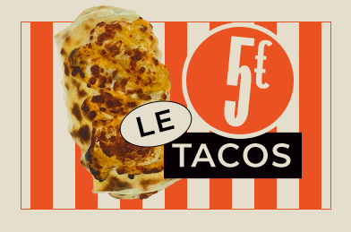Le tacos a 5E - MYPIZZA